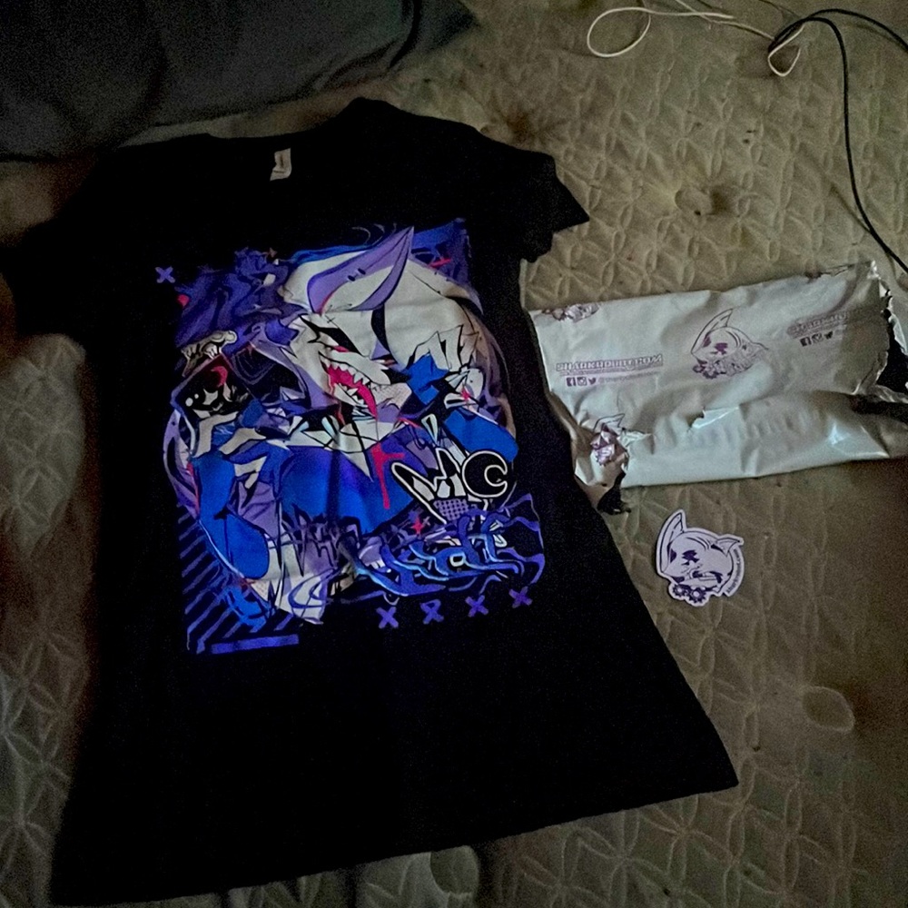 LIMITED RUN Vivziepop Helluva Boss Hazbin Hotel Loona Shirt size M